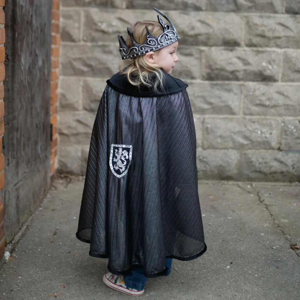 Discount Great Pretenders Middelalder krone - Sølv/sort