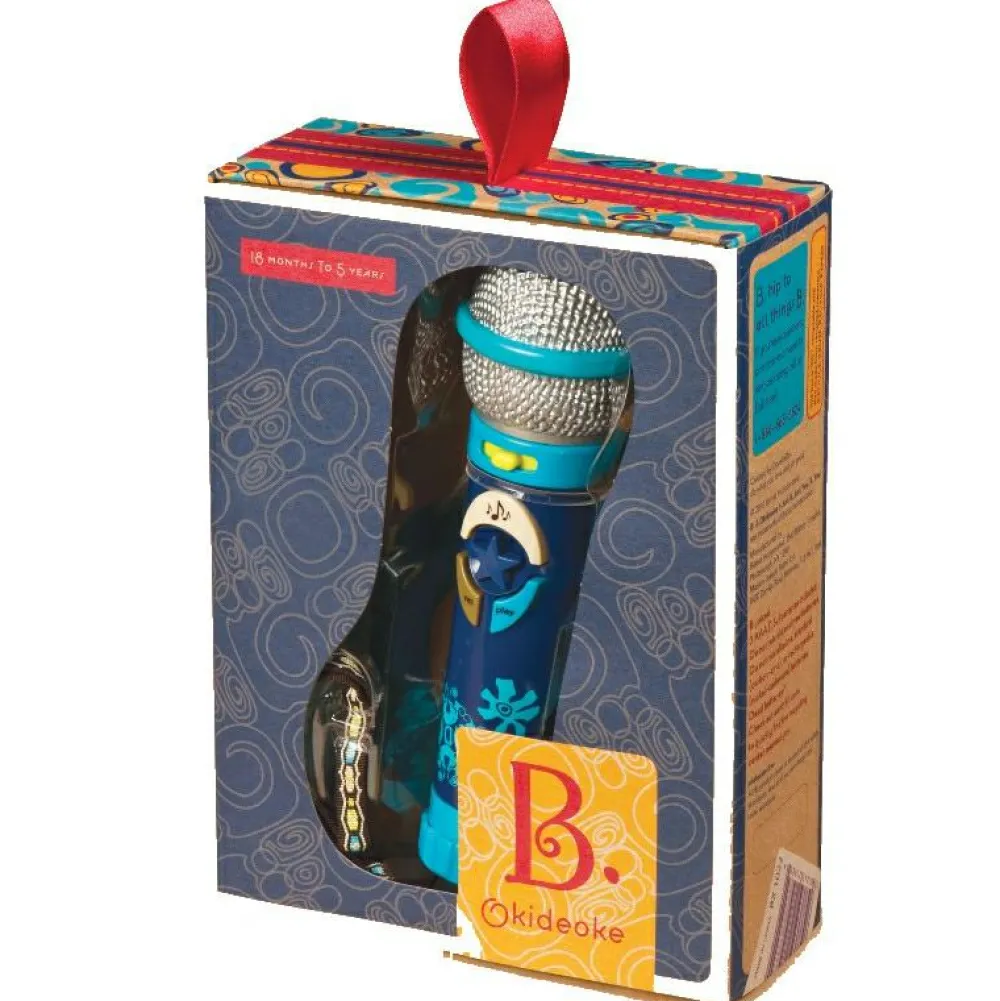 Hot B. Toys Mikrofon med 8 melodier -Okideoke