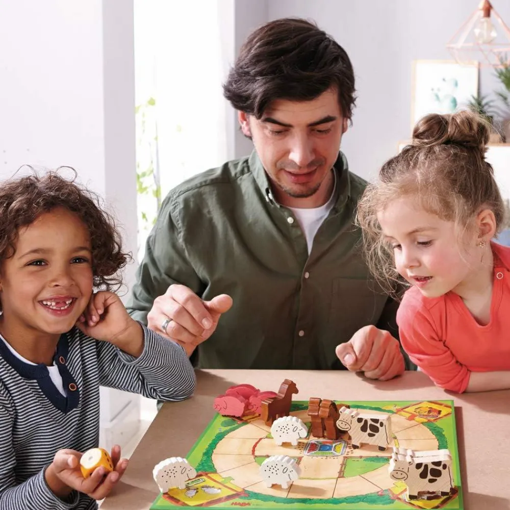 Clearance Haba Min første spil skat - Inkl. 10 spil