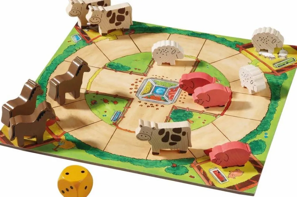 Clearance Haba Min første spil skat - Inkl. 10 spil