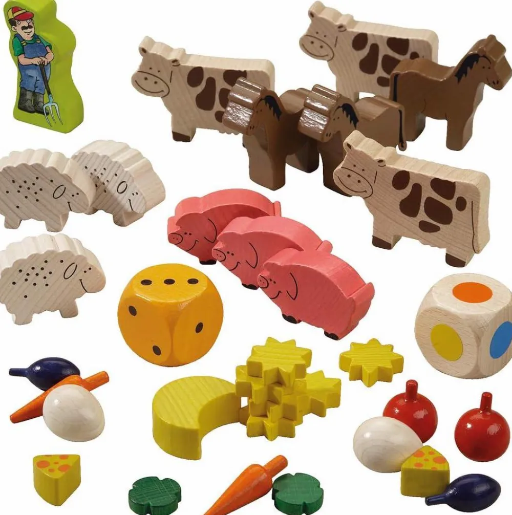 Clearance Haba Min første spil skat - Inkl. 10 spil