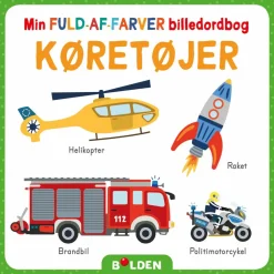 New Forlaget Bolden Min fuld-af-farver billedordbog - Køretøjer