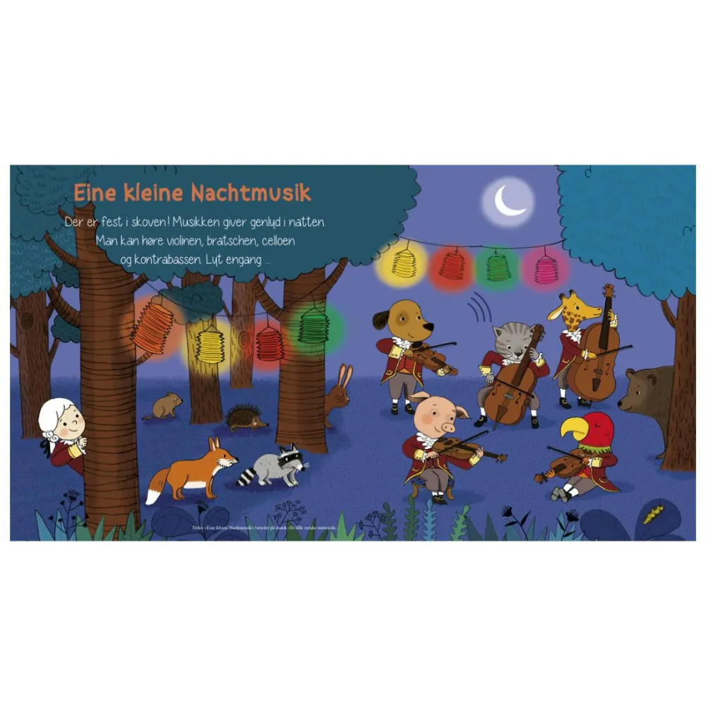 New Forlaget Bolden Min lille Mozart - En bog med lyd