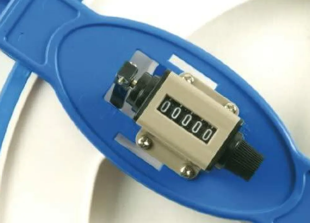 Målehjul med tæller