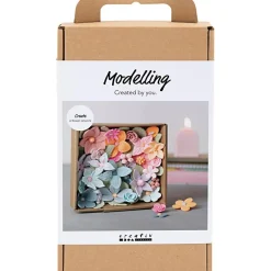 Hot Creativ Company Modelleringskit - Blomster i ramme