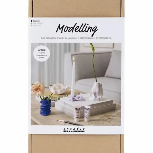 Hot Creativ Company Modelleringskit - Lav dekorationsting til hjemmet