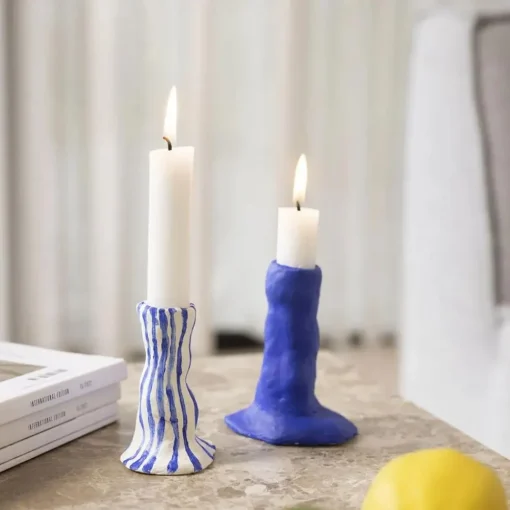 Outlet Creativ Company Modelleringskit - Lav dine egne lysestager, 2 stk