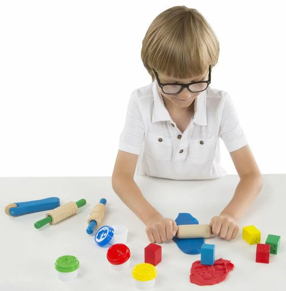Best Melissa & Doug Modellervokssæt m. værktøj i træ