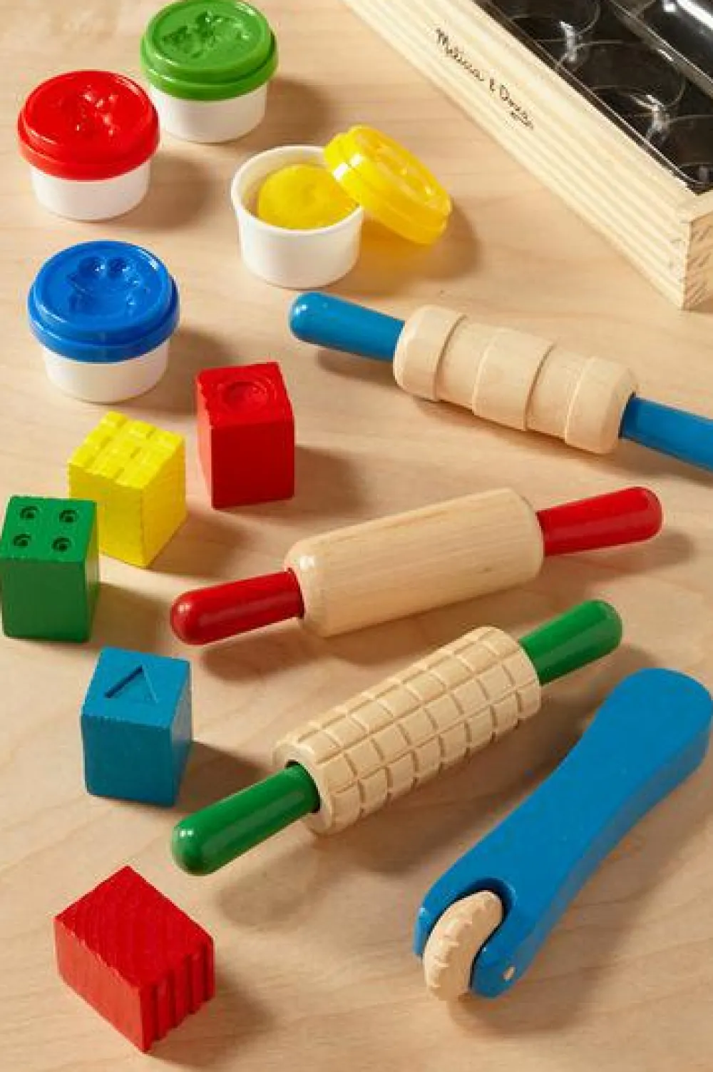 Best Melissa & Doug Modellervokssæt m. værktøj i træ