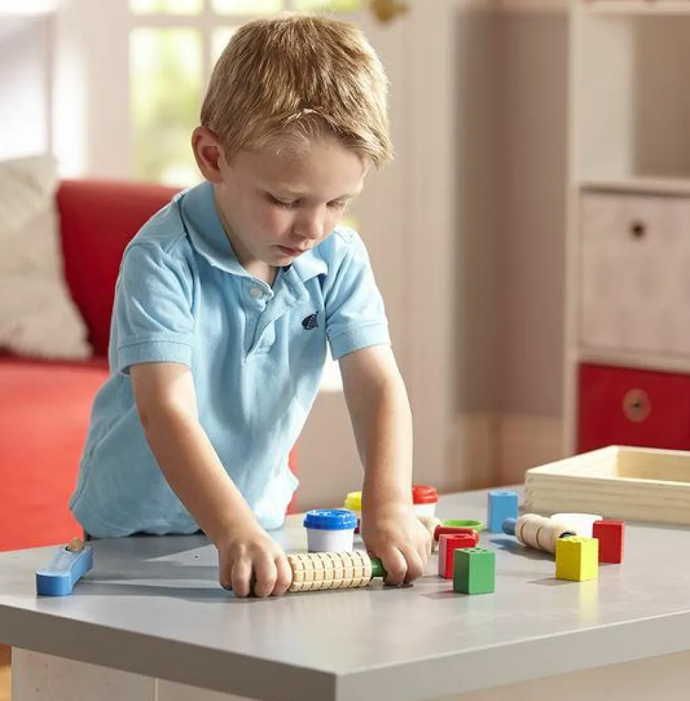 Best Melissa & Doug Modellervokssæt m. værktøj i træ