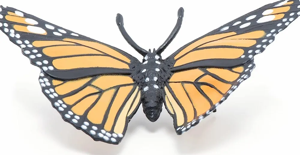 Hot Papo Monark sommerfugl - B: 7 cm