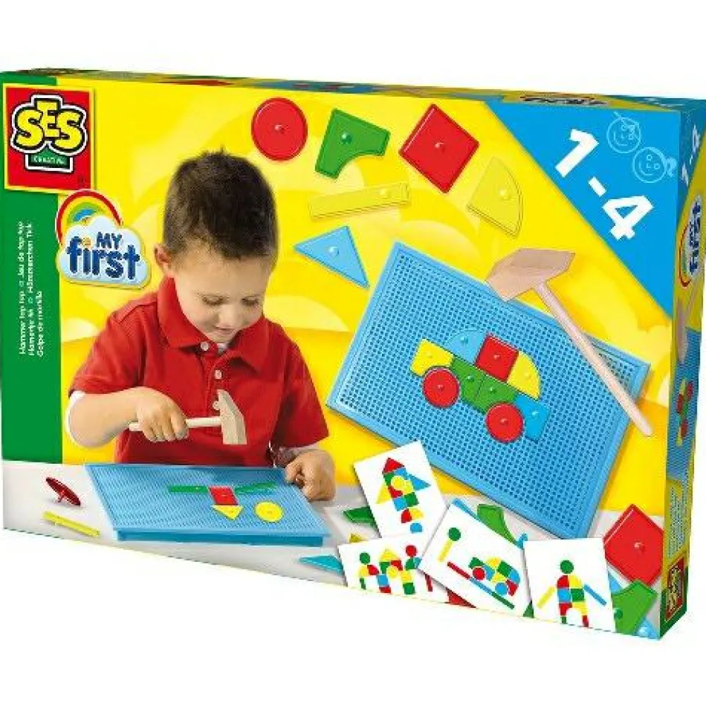 Clearance SES Creative My First - Hammer og søm (blå)