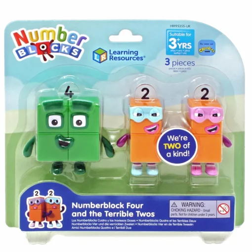 Best Learning Resources Numberblocks - Fire og Tvillingerne To og To