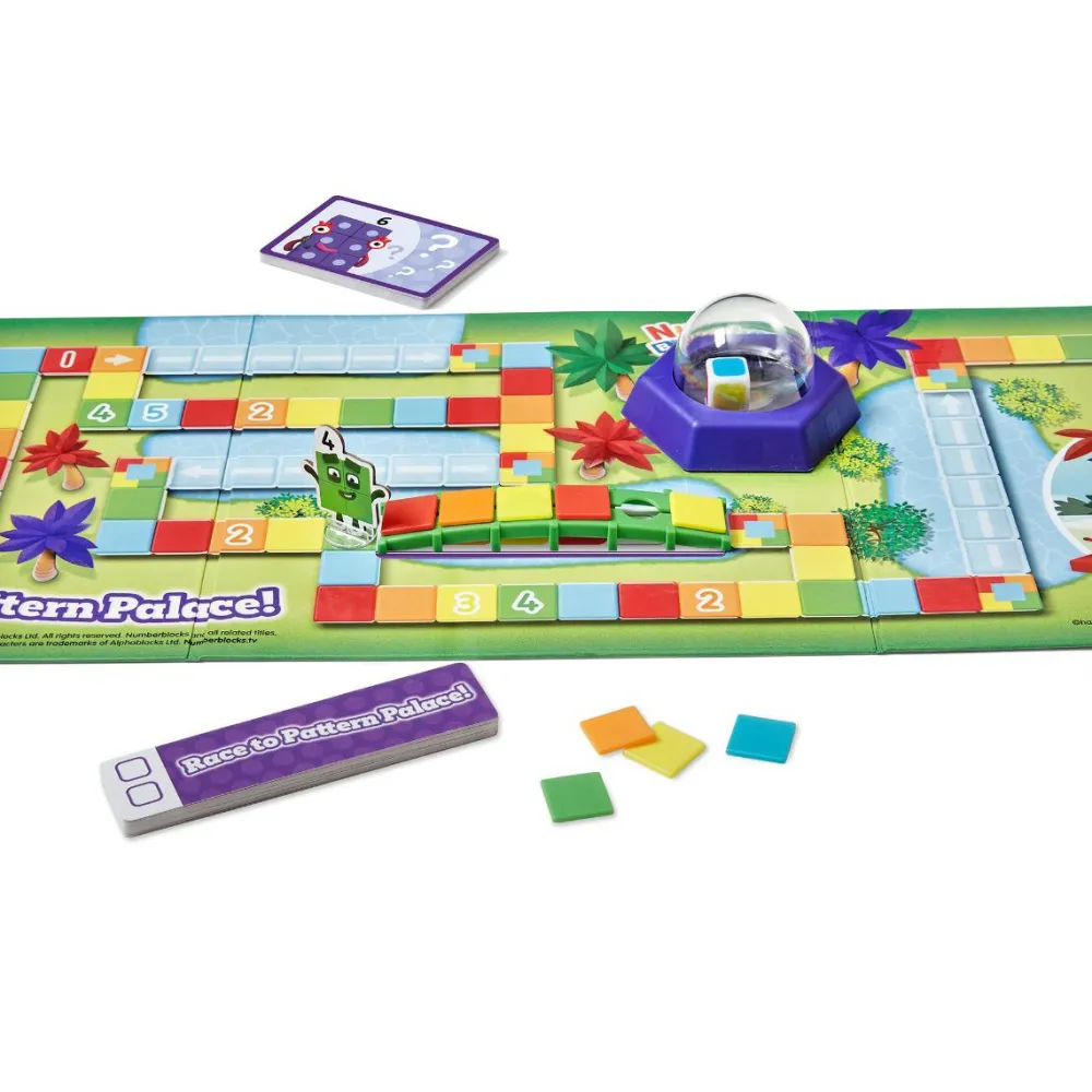 Online Learning Resources Numberblocks brætspil - Mønster paladset