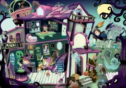 Clearance educa Observationspuslespil 100 brk, UV - Spøgelseshus