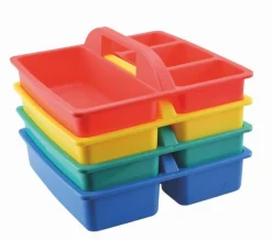 Discount Opbevaringsbakker m. håndtag, 4 stk