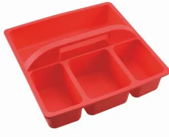 Discount Opbevaringsbakker m. håndtag, 4 stk