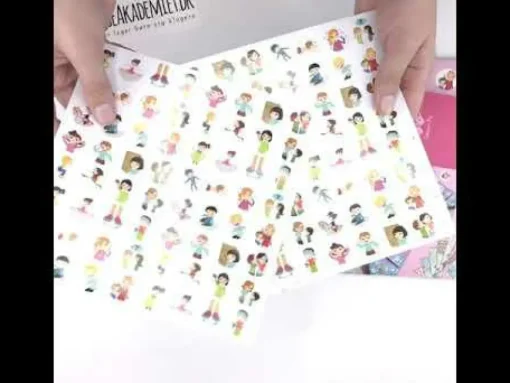 Clearance Djeco Origami - Flip-flappere i lyse farver