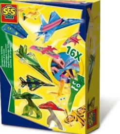 New SES Creative Origami - Papirflyvere 16 stk