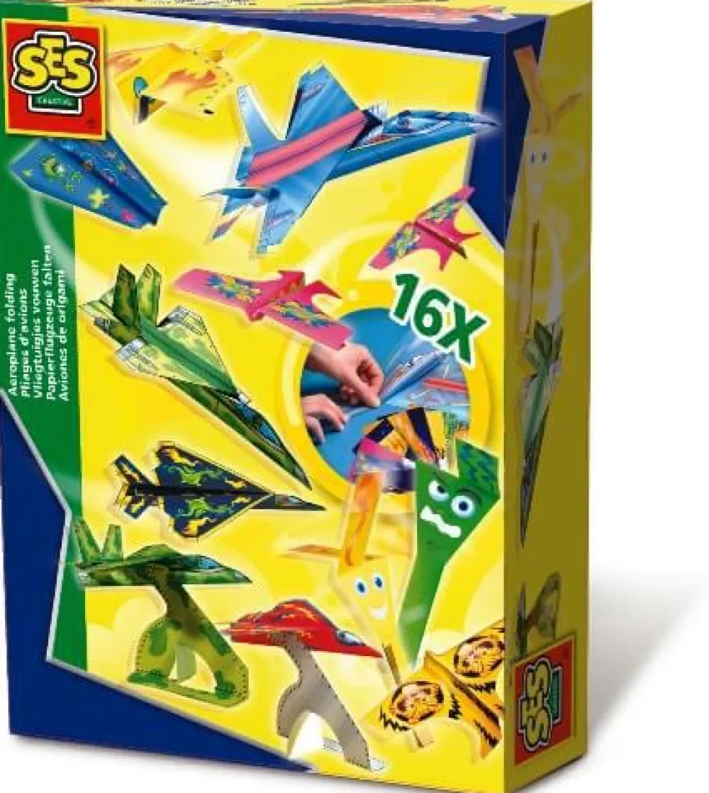 New SES Creative Origami - Papirflyvere 16 stk