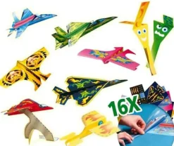 New SES Creative Origami - Papirflyvere 16 stk