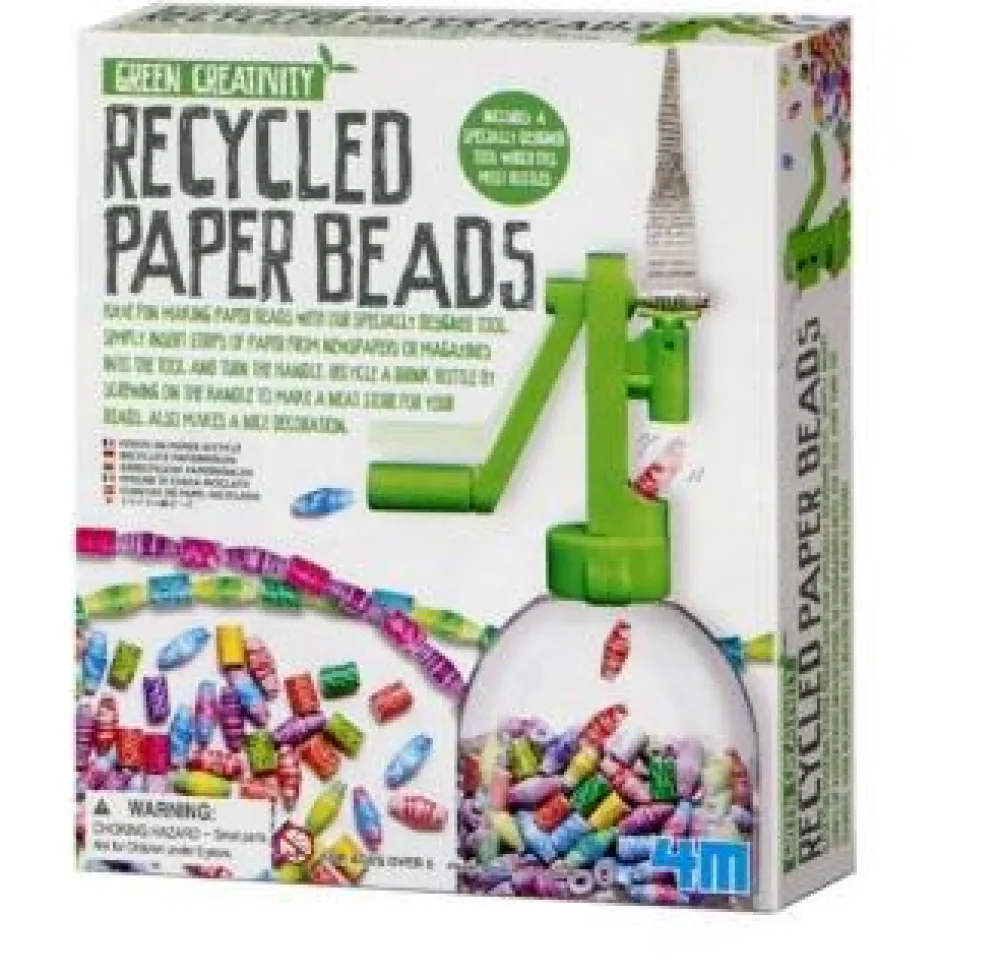 Clearance 4M Papirperler - Lav selv af genbrugspapir