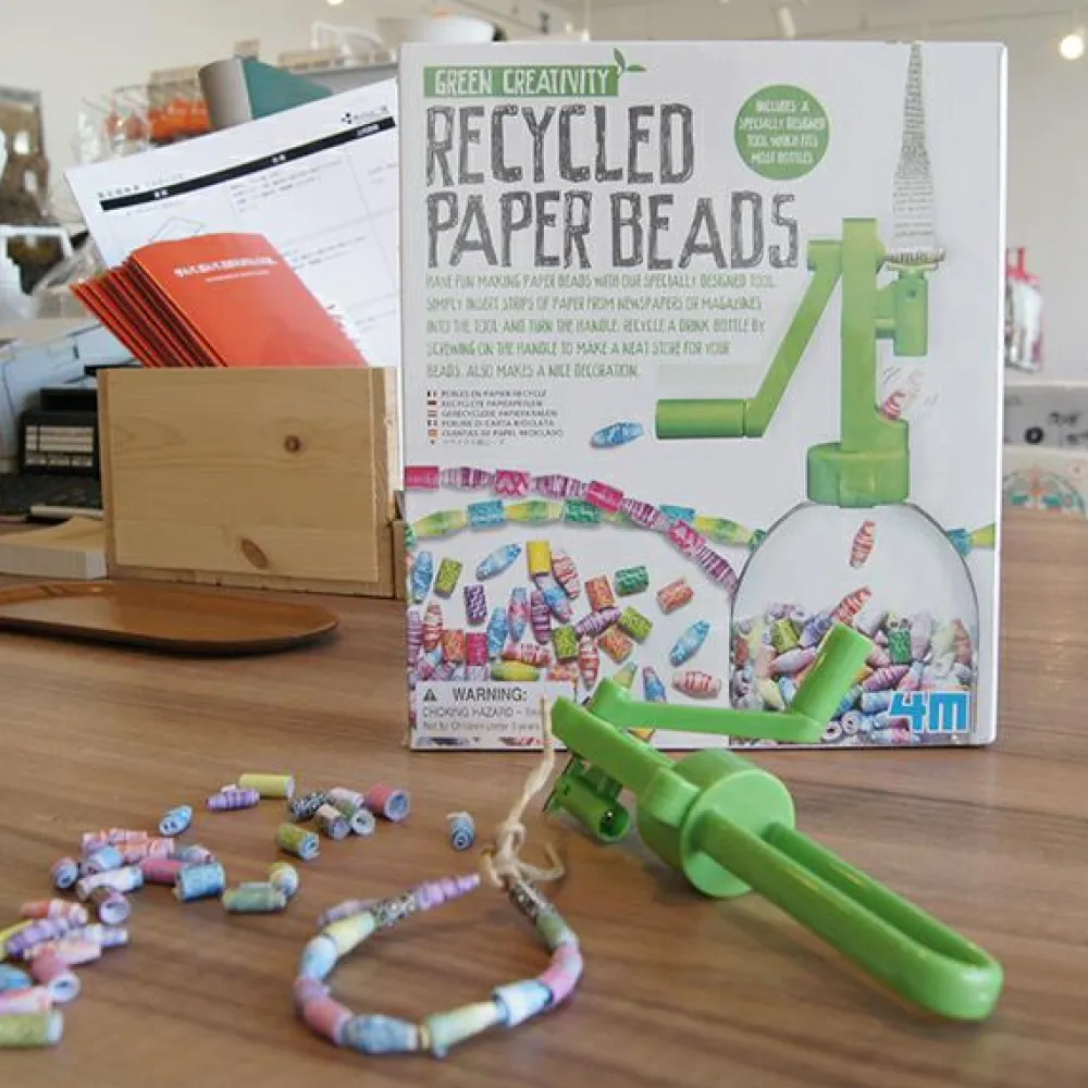 Clearance 4M Papirperler - Lav selv af genbrugspapir