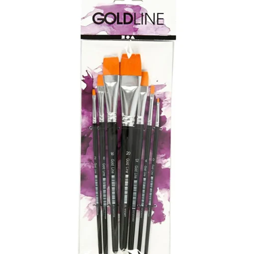 Outlet Creativ Company Pensler Gold Line - Flade, 7 stk