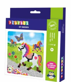 Playbox Perlesæt - Hest og sommerfugl, 2.000 stk