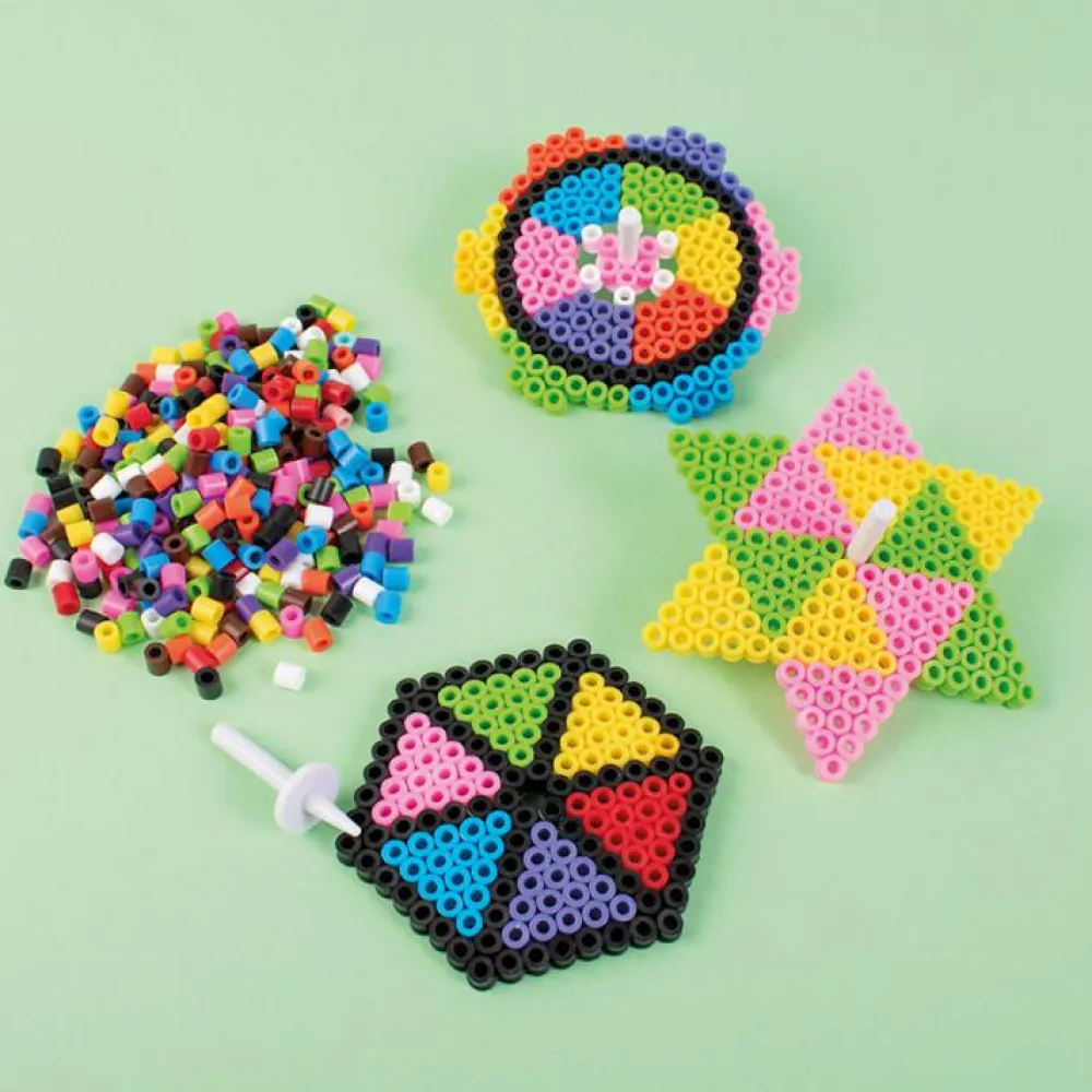 Sale Playbox Perlesæt - Lav selv snurretoppe, 2.000 stk