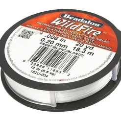 Best Creativ Company Perlevæv tilbehør - Smykketråd  0,20 mm.