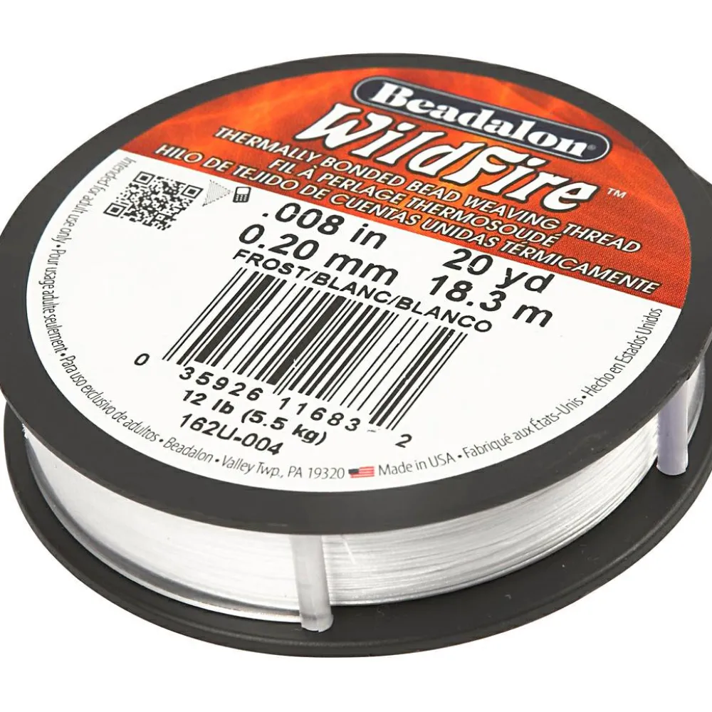 Best Creativ Company Perlevæv tilbehør - Smykketråd 0,20 mm.