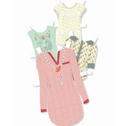 Djeco Påklædningsdukke - 100+ dele