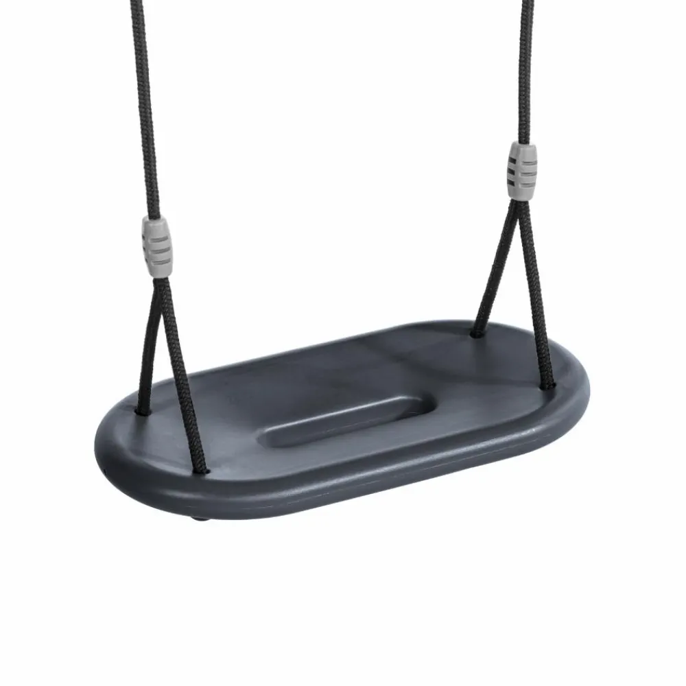 Hot DICE Plastgynge 45 x 24 cm - Antracit (sort reb)