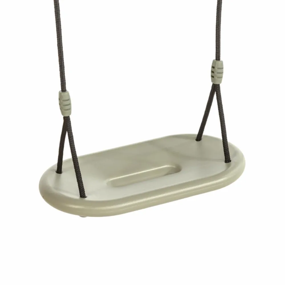 Discount DICE Plastgynge 45 x 24 cm - Salviegrøn (sort reb)