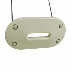 Discount DICE Plastgynge 45 x 24 cm - Salviegrøn (sort reb)