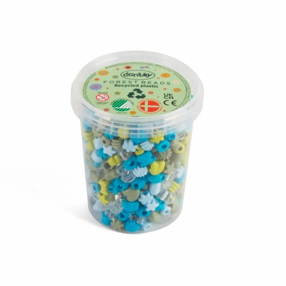 New Dantoy Plastperler - Forest, 520 stk