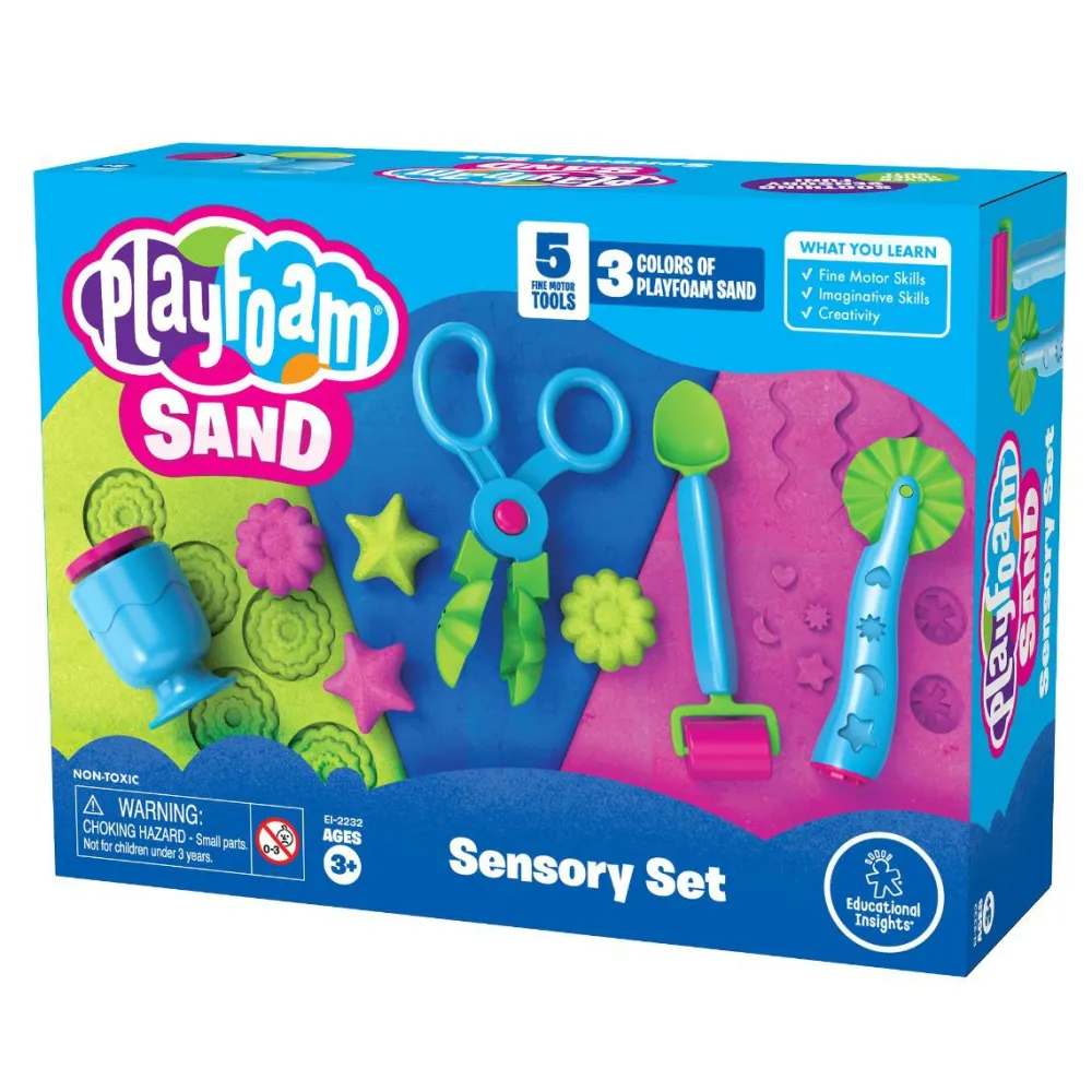 Learning Resources Playfoam Sand - Sansesæt m. redskaber