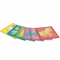 Clearance PlayMais Mosaik-kort - Eventyr, 4 x 6 stk