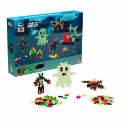 Sale Plus-Plus - Lær at bygge Glow in the dark, 500 stk