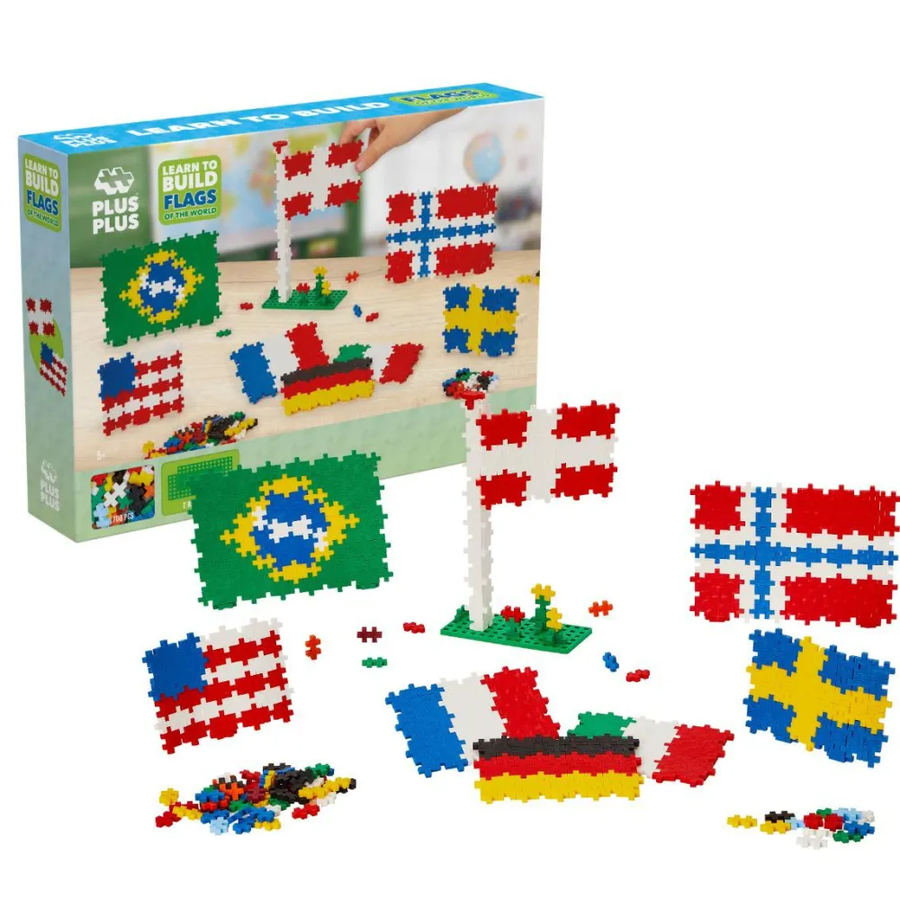Best Plus-Plus - Lær at bygge verdensflag, 700 stk