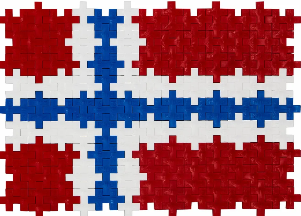 Best Plus-Plus - Lær at bygge verdensflag, 700 stk