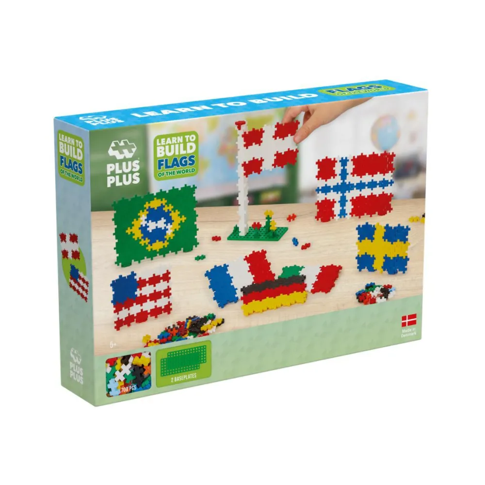 Best Plus-Plus - Lær at bygge verdensflag, 700 stk