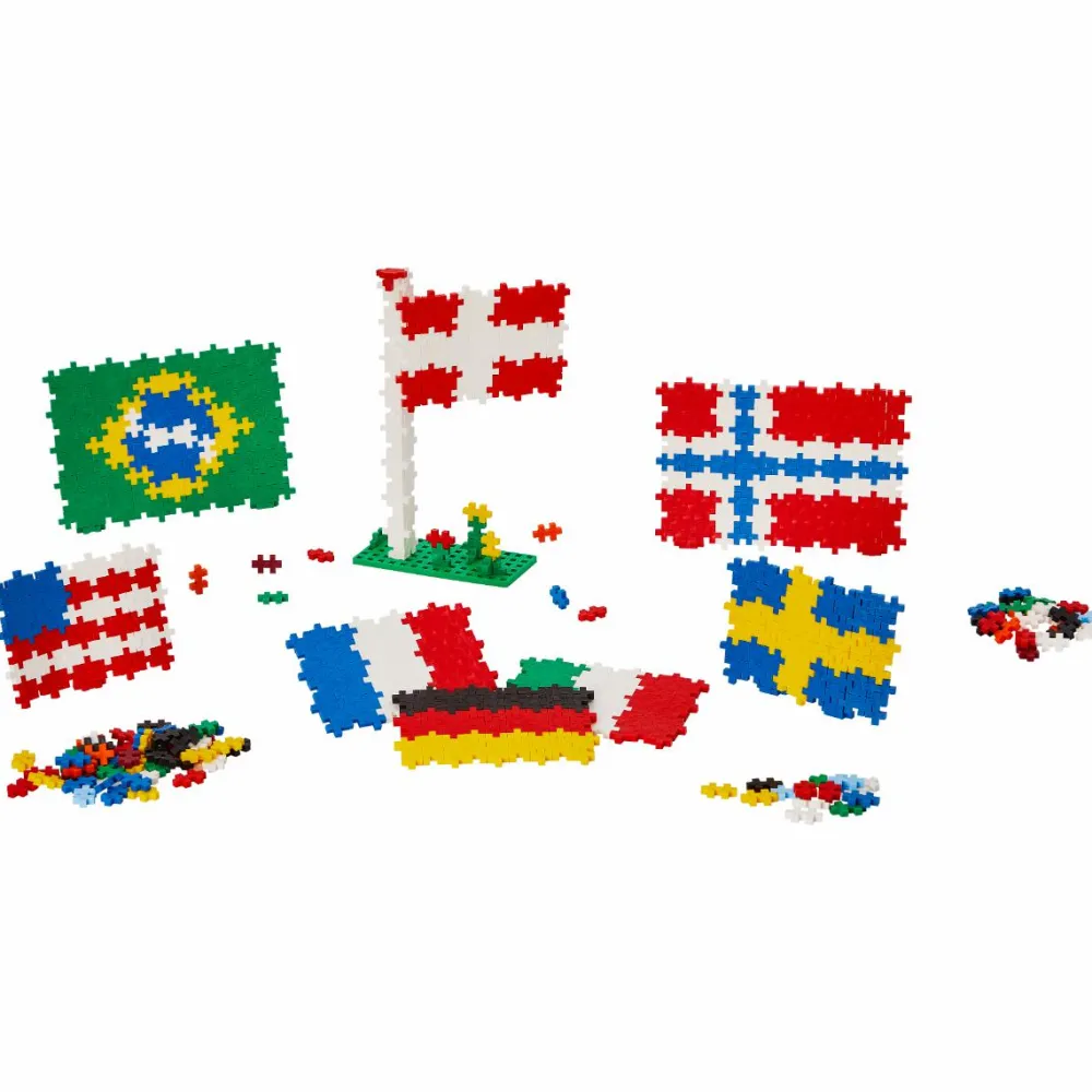 Best Plus-Plus - Lær at bygge verdensflag, 700 stk