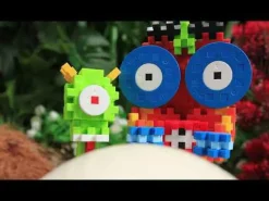 Plus-Plus - Lær at bygge væsner, 240 stk