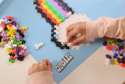New Plus-Plus - Puzzle By Number, Regnbue 500 stk