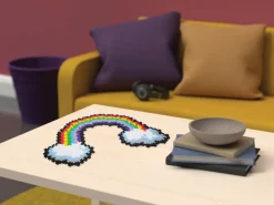New Plus-Plus - Puzzle By Number, Regnbue 500 stk