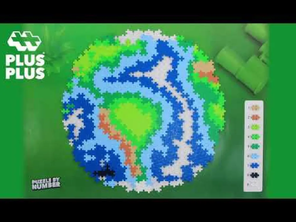 Discount Plus-Plus - Puzzle By Number, Jorden 800 stk