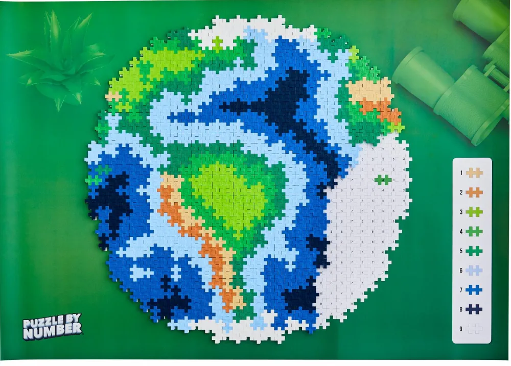 Discount Plus-Plus - Puzzle By Number, Jorden 800 stk
