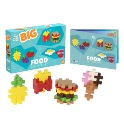 Hot Plus-Plus BIG aktivitetssæt - Mad, 50 stk
